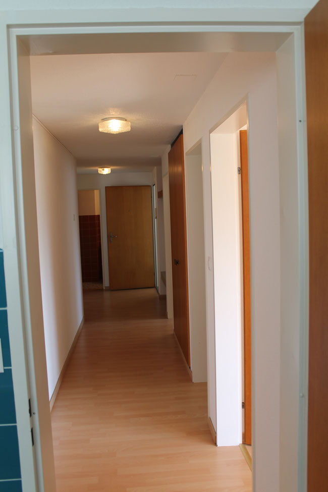 Korridor in der 4,5 Zimmerwohnung